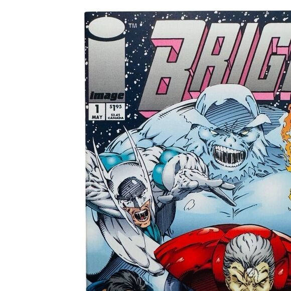 Brigade 1 May 1993 Image Comic Book Gatefold Cover Blood Brothers NM - Picture 2 of 5